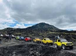 Kintamani Black Lava Fields & Natural Hot Springs