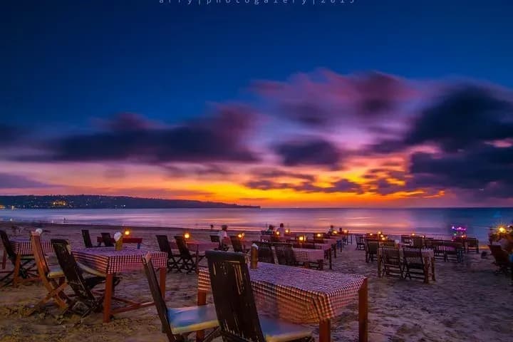 Jimbaran Bay Sunset Seafood Dinner